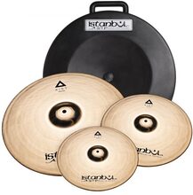 Istanbul Agop Xist Brilliant Cymbal Set + Hardcase (14″/16″/20″)