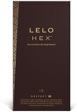 Lelo HEX Respect XL Condooms (doosje 12 Stuks)