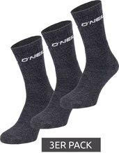 3 Paar O´NEILL Strümpfe Sport-Socken aus recycelter Baumwolle 770003 Anthrazit
