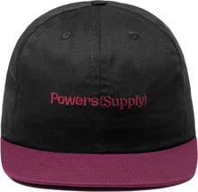 Powers Basecap verstellbare Supply New Logo 6-Panel Cap Made in the USA Schwarz/Violett