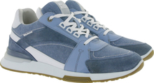 BULLBOXER Herren Alltags-Sneaker mit Details in Jeans-Optik Halbschuhe 036P21370A JEAN Blau