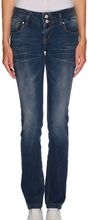 LTB Zena Damen Slim-Jeans Mid Rise Slim-Fit Denim-Hose 50618 13645 51265 Blau