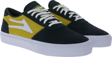 LAKAI MANCHESTER Herren Skate-Schuhe mit Grip-Außensohle MS122-0200-A00 / NVWHS Dunkelblau/Weiß/Gelb