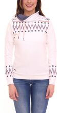 KangaROOS Damen Baumwoll-Shirt Rollkragen-Pullover mit Kordelzug 31053464 Weiß