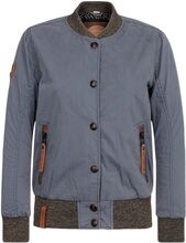naketano U Like Dirty Damen Frühlings-Jacke moderne Alltags-Jacke mit Innentasche 1801-0547-793 Blau