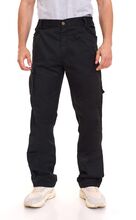 STANLEY Herren Arbeits-Hose mit vielen Taschen für Werkzeug und Material Handwerker-Hose Workwear 76081724 Schwarz