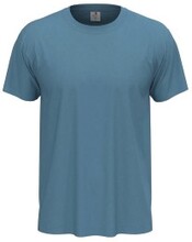 Stedman Classic Men T-shirt Ljusblå bomull Small Herr