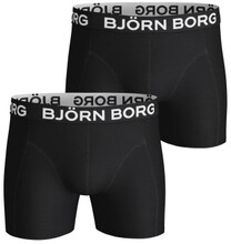 Björn Borg 2P Core Branch Shorts 1215 Sort BCI bomuld Small Herre