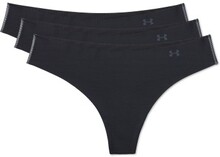 Under Armour Truser 3P Pure Stretch Thong Svart X-Large Dame