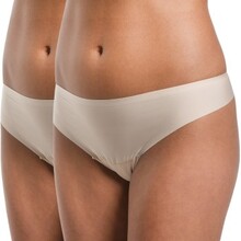 Magic Trusser 2P Dream Invisibles Thong Beige Small Dame