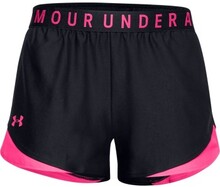 Under Armour Play Up Shorts 3.0 Sort/Rosa polyester Small Dame