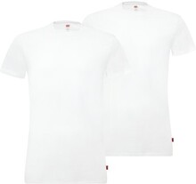 Levis 2P Base Crew Neck T-shirt Hvid bomuld Small Herre