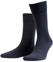 Amanda Christensen Strømper Core Ankle Socks Antracit bomull Str 43/44
