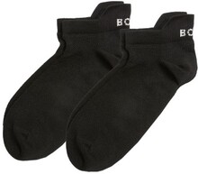 Björn Borg Strømper 2P Performance Solid Step Socks Sort polyamid Str 39/42