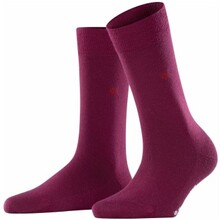Burlington Bloomsbury Wool Sock Weinrot Gr 36/41 Damen