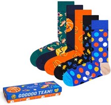 Happy socks Strømper Game Day Gift Box Flerfarvet bomuld Str 41/46