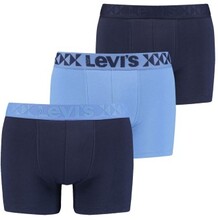 Levis 3P Boxer Giftbox Blå bomull Small Herre