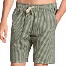 Calida Remix Sleep Leisure Bermudas Grønn bomull Medium Herre