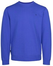 Panos Emporio Element Sweater Kornblumenblau Baumwolle Small Herren