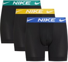 Nike 3P Everyday Essentials Micro Boxer Brief Sort/Blå polyester Small Herre