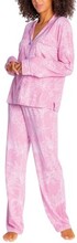 PJ Salvage Playful Prints Pyjama Rosa Large Dame