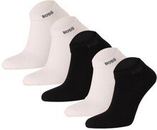 BOSS 5P Cotton Blend Ankle Socks Schwarz/Weiß Gr 39/42 Herren