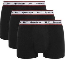 Reebok 3P Barlow Sports Trunk Sort bomuld Small Herre