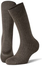 Panos Emporio Strømper 2P Premium Mercerized Wool Rib Socks Lysbrun One Size Herre