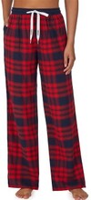 DKNY Just Checking In Sleep Pant Rød Mønster Small Dame