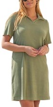 Trofe Stretch Terry Solid Robe Militærgrønn Medium Dame