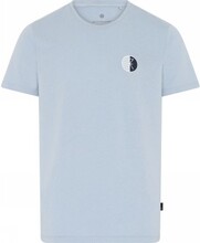 JBS of Denmark Cotton O-neck Blend T-shirt Hellblau Baumwolle Small Herren