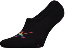 Calvin Klein Strømper Footie High Cut Pride Sock Svart One Size
