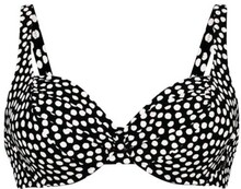 Rosa Faia Summer Dot Bikini Top Svart/Hvit C 40 Dame