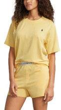 Polo Ralph Lauren Short Sleeve Shirt And Short Set Gul Medium Dame