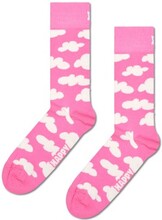 Happy Sock Cloudy Pink Sock Strømper Rosa Mønster bomuld Str 36/40