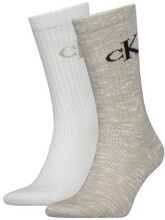 Calvin Klein Strømper 2P Slub Men Sock Mixed One Size Herre