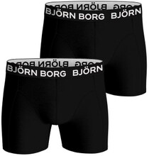 Bjorn Borg Bamboo Cotton Blend Boxer 2P Schwarz Medium Herren