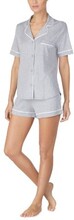 DKNY New Signature Short Pyjama Set Grå Small Dam