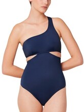 Triumph Summer Mix And Match 03 Padded Swimsuit Navy B 36 Dame