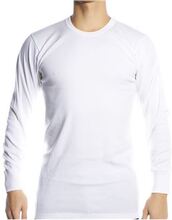 JBS Basic Longsleeve White Vit bomull Medium Herr