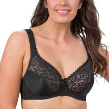 Trofe Annie Underwire Bra BH Schwarz Polyamid B 75 Damen