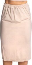 Trofe Slip Skirt Long Beige Small Dame