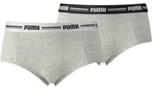 Puma Trusser 2P Iconic Mini Shorts Grå X-Large Dame