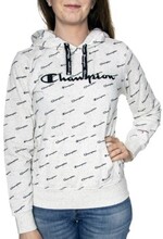 Champion Hooded Sweatshirt 276 Gråmelerad Medium Dame