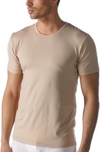 Mey Dry Cotton Functional Rounded Neck Shirt Beige Medium Herr