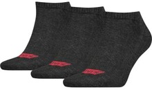 Levis Strømper 3P Base Low Cut Sock Antracit Str 39/42 Herre