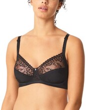 Chantelle BH Every Curve Wirefree Bra Svart B 75 Dame