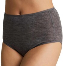 Femilet Truser Juliana High Waist Brief Grå merinoull 38 Dame