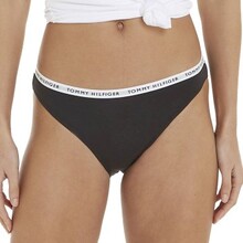 Tommy Hilfiger Truser 3P Recycled Essentials Bikini Svart Medium Dame