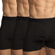 Topeco Kalsonger 3P Men Bamboo Boxer Svart Small Herr